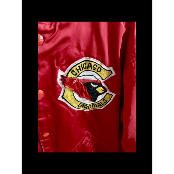 1940's Chicago Cardinals True Vintage Varsity Jacket Sz 44 - Picture 4 of 16